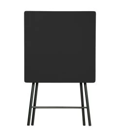 Table D'appoint Pliante Bois Et Métal Noir - 60x60x76cm -Produits Menagers Boutique table d appoint pliante bois et metal noir 60x60x76cm 2