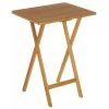 Table D'appoint Pliante En Bambou 49.5x37.5x65.5cm -Produits Menagers Boutique table d appoint pliante en bambou 495x375x655cm
