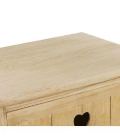 Table De Chevet En Bois 1 Tiroir + 1 Panier Country -Produits Menagers Boutique table de chevet en bois 1 tiroir 1 panier country 2