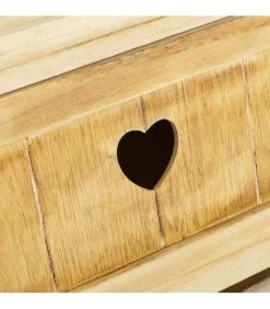 Table De Chevet En Bois 1 Tiroir + 2 Paniers Country 10 Table De Chevet En Bois 1 Tiroir + 2 Paniers Country -Produits Menagers Boutique table de chevet en bois 1 tiroir 2 paniers country 3