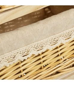 Table De Chevet En Bois 1 Tiroir + 2 Paniers Country 11 Table De Chevet En Bois 1 Tiroir + 2 Paniers Country -Produits Menagers Boutique table de chevet en bois 1 tiroir 2 paniers country 4