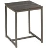 Table De Chevet En Bois Et Métal Gris 40x40x50cm 1 Table De Chevet En Bois Et Métal Gris 40x40x50cm -Produits Menagers Boutique table de chevet en bois et metal gris 40x40x50cm