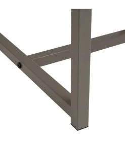 Table De Chevet En Bois Et Métal Gris 40x40x50cm -Produits Menagers Boutique table de chevet en bois et metal gris 40x40x50cm 2