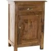 Table De Chevet En Bois Massif D'Acacia - 45x31x65cm -Produits Menagers Boutique table de chevet en bois massif d acacia 45x31x65cm