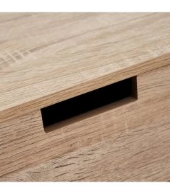 Table De Chevet En Bois MDF Et Métal 1 Tiroir -Produits Menagers Boutique table de chevet en bois mdf et metal 1 tiroir 2