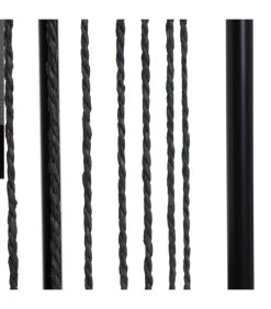 Table De Chevet Noire 2 Plateaux, Métal Et Corde 35x35x65cm 10 Table De Chevet Noire 2 Plateaux, Métal Et Corde 35x35x65cm -Produits Menagers Boutique table de chevet noire 2 plateaux metal et corde 35x35x65cm 3