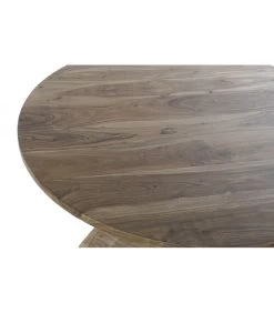 Table Ronde Salle à Manger Pied Sculpté Bois Acacia -Produits Menagers Boutique table ronde salle a manger pied sculpte bois acacia 3