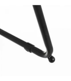 Tabouret De Bar Rond En Métal Noir Et Bois - 40x41x70.5cm -Produits Menagers Boutique tabouret de bar rond en metal noir et bois 40x41x705cm 2