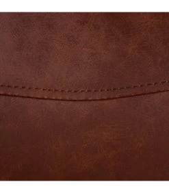 Tabouret De Bar Vintage Similicuir Marron Et Métal Noir -Produits Menagers Boutique tabouret de bar vintage similicuir marron et metal noir 4