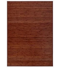 Tapis Bambou Couleur Noyer - 140x200cm
