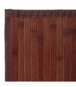 Tapis Bambou Couleur Noyer - 140x200cm -Produits Menagers Boutique tapis bambou couleur noyer 140x200cm 3