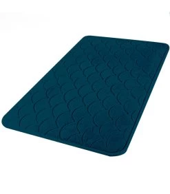 Tapis De Bain Mémoire De Forme Bleu 50x80cm