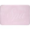 Tapis De Bain Mémoire De Forme Rose Spa - 40x60cm -Produits Menagers Boutique tapis de bain memoire de forme rose spa 40x60cm