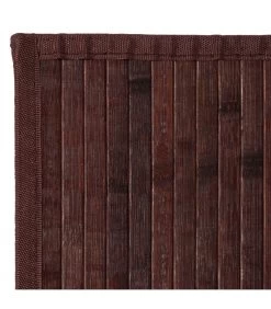 Tapis De Couloir Bambou Couleur Chocolat - 75x175cm -Produits Menagers Boutique tapis de couloir bambou couleur chocolat 75x175cm 2
