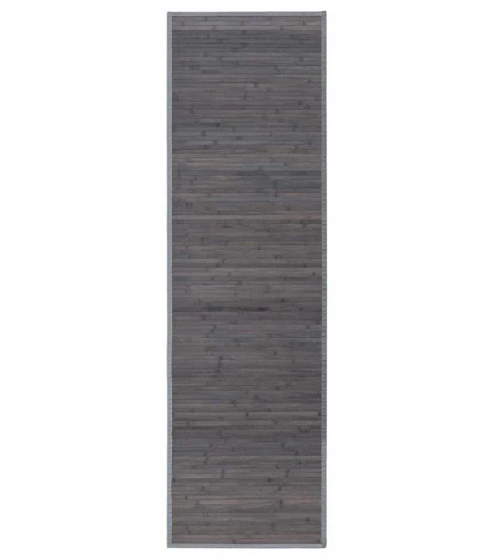 Tapis De Couloir Bambou Gris - 60x200cm