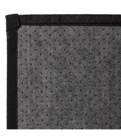 Tapis Descente De Lit Bambou Rayé Gris - 60x90cm -Produits Menagers Boutique tapis descente de lit bambou raye gris 60x90cm 2