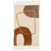 Tapis Descente De Lit Beige Et Marron Abstrait 50x80cm -Produits Menagers Boutique tapis descente de lit beige et marron abstrait 50x80cm