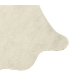 Tapis Descente De Lit Doux Blanc Cassé 60x90cm -Produits Menagers Boutique tapis descente de lit doux blanc casse 60x90cm 2