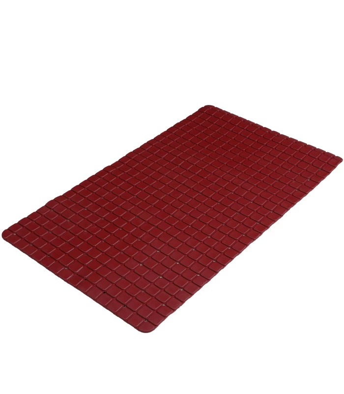 Tapis Fond De Baignoire Antidérapant PVC Rouge Bordeaux Mosaic 3 Tapis Fond De Baignoire Antidérapant PVC Rouge Bordeaux Mosaic