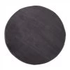 Tapis Rond Doux Gris Anthracite - Diamètre 80cm -Produits Menagers Boutique tapis rond doux gris anthracite diametre 80cm