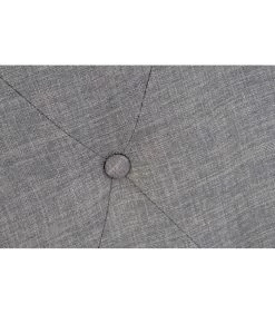 Tête De Lit Classique Capitonnée Polyester Gris - 146cm -Produits Menagers Boutique tete de lit classique capitonnee polyester gris 146cm 3
