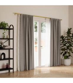 Umbra Tringle à Rideaux Double En Métal Doré Extensible De 91 à 168cm -Produits Menagers Boutique tringle a rideaux double en metal dore extensible de 91 a 168cm 2