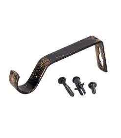 Tringle à Rideaux Extensible Métal Noir Et Doré Soleil - 120 à 210cm -Produits Menagers Boutique tringle a rideaux extensible metal noir et dore soleil 120 a 210cm 2