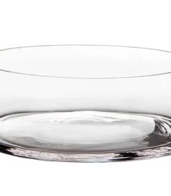 Vase Cylindrique En Verre Pour Bougies 20x20x8cm -Produits Menagers Boutique vase cylindrique en verre pour bougies diametre 20cm 2