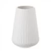Vase Design En Céramique Blanc - 15x15x20.3cm -Produits Menagers Boutique vase design en ceramique blanc 15x15x203cm