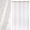 Voilage à Œillets Blanc étoiles Argentées Chambre Enfant - 140x260cm -Produits Menagers Boutique voilage a oeillets blanc etoiles argentees chambre enfant 140x260cm